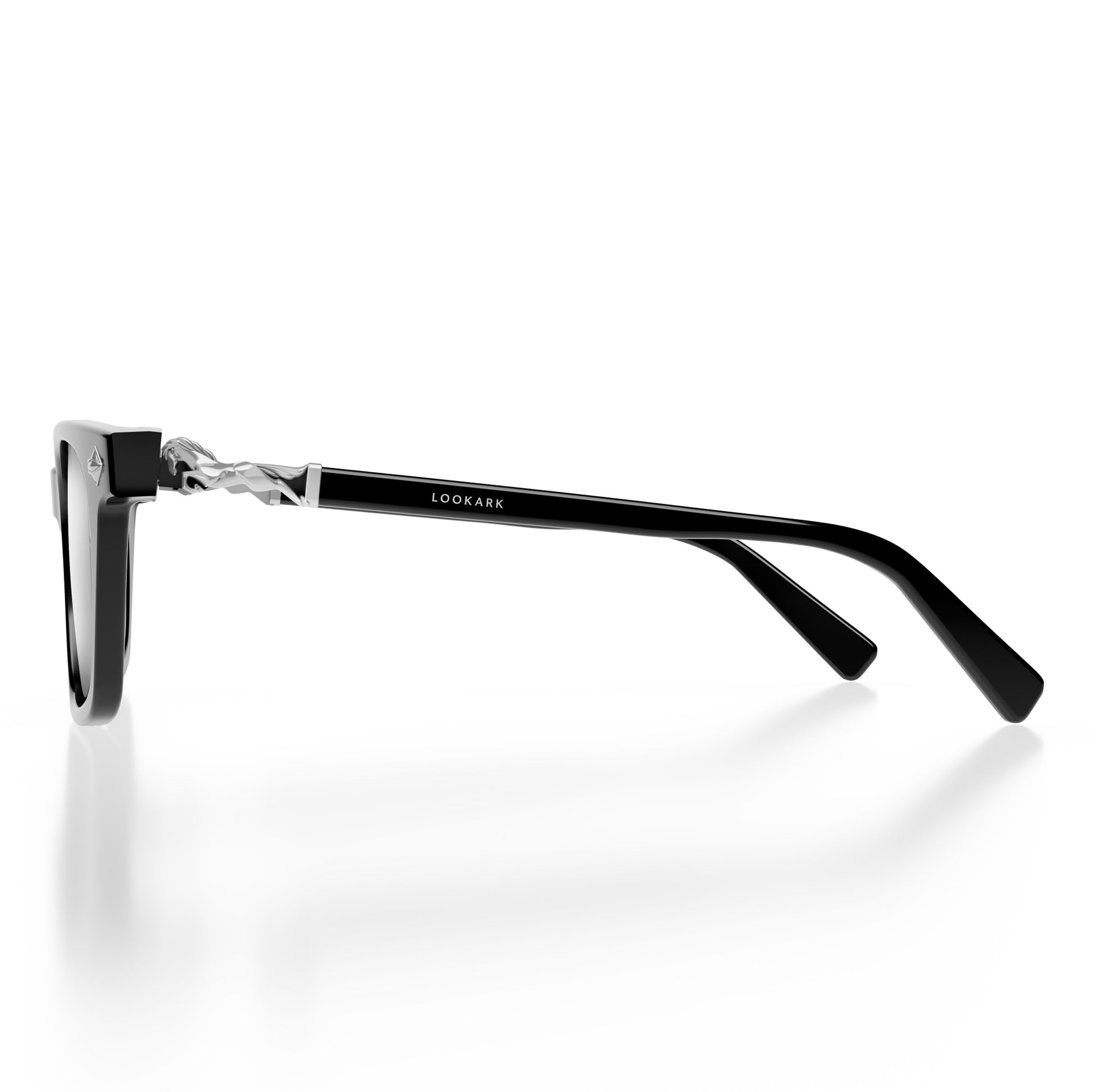 
Polished Black - Silver Metal